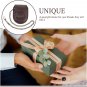 Leather Watch Pouch Pocket Watch Strap Band Watch Holder Protector with Bronze C
