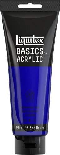 Liquitex BASICS Acrylic Paint, 250Ml (8.5-Oz) Tube, Ultramarine Blue