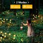 6-Pack Solar Garden Lights, 48 LED Firefly Lights Solar Outdoor (Sway by Wind),