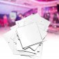 60Pcs Sequins, 50X50Mm 50G PVC Sequins with Double Side Hole Marine Theme Weddin