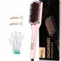 Hair Straightener Brush, Nicebay Ceramic Straightening Brush with 6 Tempï¼Effecti