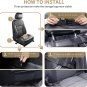 Car Backseat Organizer with Tablet Holder-2 Pack,6 Storage Pockets Car Storage O