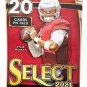 1 PACK: 2021  Select NFL Football HANGER Pack (20 Cards/Pk)