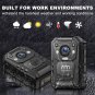 1296P HD Police Body Camera,64G Memory, I826 Premium Portable Body Camera,Waterp
