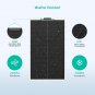 150 Watt Flexible Solar Panel,With Mounting Holes 12 Volt Monocrystalline Semi-F