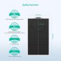 150 Watt Flexible Solar Panel,With Mounting Holes 12 Volt Monocrystalline Semi-F