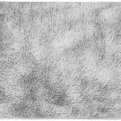 Grey Bath Mat Faux Fur Plush Bathroom Rugs Shaggy Soft anti Slip and Durable Bat