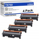 TN760 TN730 High Yield Toner Cartridge Replacement for Brother TN-760 730 for HL