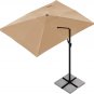 10X13Ft Cantilever Patio Umbrella Rectangular Deluxe Offset 360&Acirc;&deg;Rotation & Integ