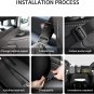 Car Handbag Holder between Seats Suede Large Capacity Car Purse Holder Automotiv