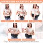 Baby Carrier Hip Seat, Advanced Large Capacity Pocket with Adjustable Waistband,