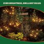 8LED Solar Powered Firefly Lights,Outdoor Waterproof,Starburst Swaying Solar Lig