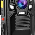 V8-64GB Body Camera 1440P, 2 Batteries Working 10 Hours, IP68 Body Camera with A