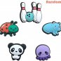 Lot of 30,50,100 Pcs Random PVC Different Shoe Charms for Shoe Decoration