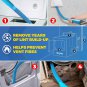Dryer Vent Cleaner Kit Vacuum Hose Attachment Brush, Lint Remover, Dryer Vent Va