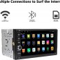 Double Din Car Stereo 7â 1024 * 600 Touch Screen Android 11 3G+32G with Carplay