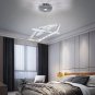 Modern Ceiling Light LED Chandelier Lamp Crystal Pendant Light Fixture Ceiling H
