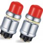Engine Start Push Button Momentary 12V and 24V Waterproof Push Button Switch Pus
