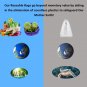 Complete Set of 10: 100% Pure Cotton Mesh and Terylene Reusable Bags for Sustain