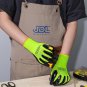 Work Gloves Touch Screen Non-Slip,Nitrile Rubber Coated Working Garden Gloves Bu