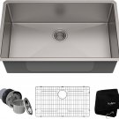 KHU100-32 Standart PRO 16 Gauge Undermount Single Bowl Stainless Steel Kitchen S