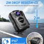 M5 2K Police Body Camera, GPS Enabled &1440P Body Mounted Cam, 64G Body Cam Buil