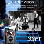 M5 2K Police Body Camera, GPS Enabled &1440P Body Mounted Cam, 64G Body Cam Buil