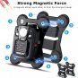 Body Camera Magnet Mount, Two Pieces Magnets Clips, Universal Magnetic Suction B