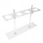 Funnel Stand, 4 Holes Organic Glass Funnel Support Adjustable Height Funnel Hold