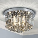 Saint Mossi 22003 Modern K9 Crystal Raindrop Chandelier Lighting, Flush Mount, P
