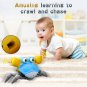Crawling Crab Baby Toys Infant - Tummy Time Toy Gifts for 3 4 5 6 7 8 9 10 11 12