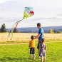 DIY Kites Blank Diamond Kite White Kite Making Kit Decorating Coloring Kite with