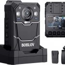 128GB B4K3 Body Camera,4000Mah Battery for 13 Hours Recording, 3.2K GPS Camcorde