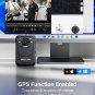 128GB B4K3 Body Camera,4000Mah Battery for 13 Hours Recording, 3.2K GPS Camcorde
