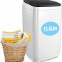 Portable Washing Machine with Drain Pump, 15.6Lbs Capacity Full-Automatic Portab