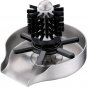 Glass Rinser, Metal Cup Rinser with Brush, Self-Cleaning Rinser, Multi-Azimuthfo