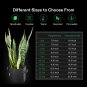5-Pack 10 Gallon Plant Grow Bags, Heavy Duty Thickened Nonwoven Fabric Pots with