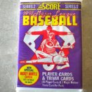 1991 SERIES 2 UNOPENED PACK of 16 BASEBALL CARDS plus TRIVIA CARD