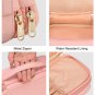 Makeup Bag Small Travel Cosmetic Bag for Women Girls Makeup Brushes Bag Portable