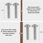 4-Inch Super Deluxe Cabinet Handle Polished (Bright Silver, 4 Inch)