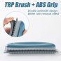 Pet Hair Cleaning Detailer with Handle | Cat and Dog Hair Lint Remover Brush for