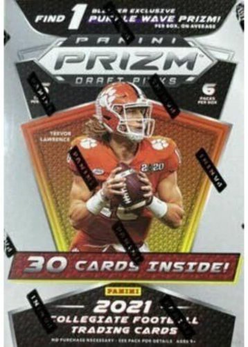 2021  Prizm Draft Football BLASTER Box (6 Pks/Bx)
