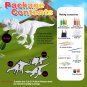 DIY Fluid Dinosaurs Painting Kit: Pouring Paint Dinosaur Toys with 10 Inch T Rex