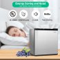 Mini Fridge with Freezer, Single Door Compact Refrigerator with Adjustable Legs,