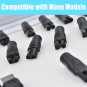 7 PCS Power Cord 5V Replacement Charger USB Adapter Suitable for Electric Hair C