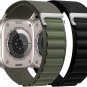 2 Pack Alpine Loop Nylon Band Compatible with Apple Watch Band 42Mm 44Mm 45Mm 49