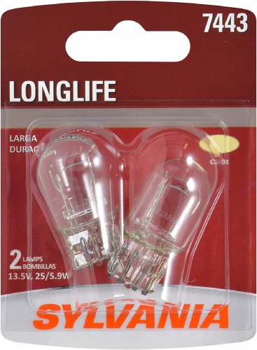 - 7443 Long Life Miniature - Bulb, Ideal for Daytime Running Lights (DRL) and Ba