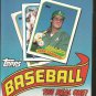 1989 Baseball Cards Box (36 Packs)