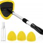 Windshield Cleaner, Microfiber Car Window Cleaner with 4 Reusable and Washable M