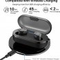 T10 Bluetooth 5.3 Wireless Earbuds with Wireless Charging Case IPX8 Waterproof S